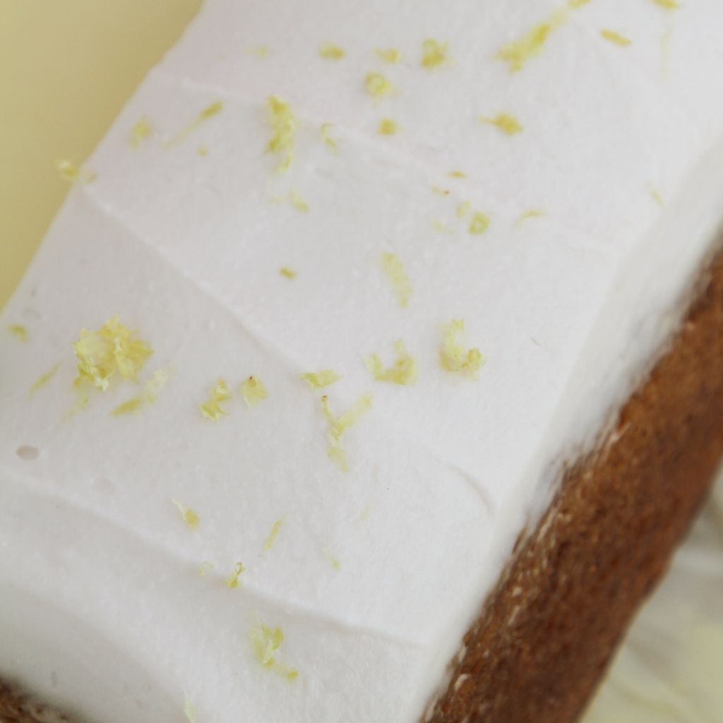 Vegan Lemon Bar Cake