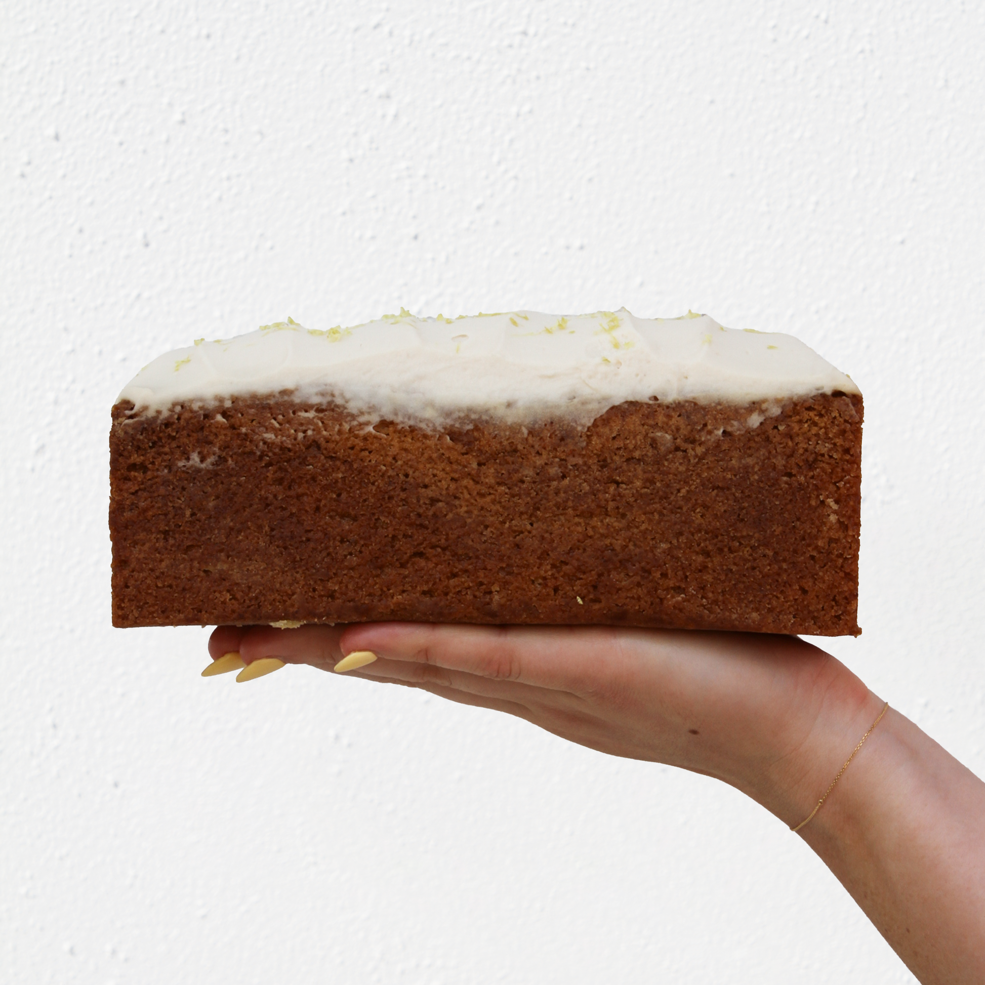 Vegan Lemon Bar Cake