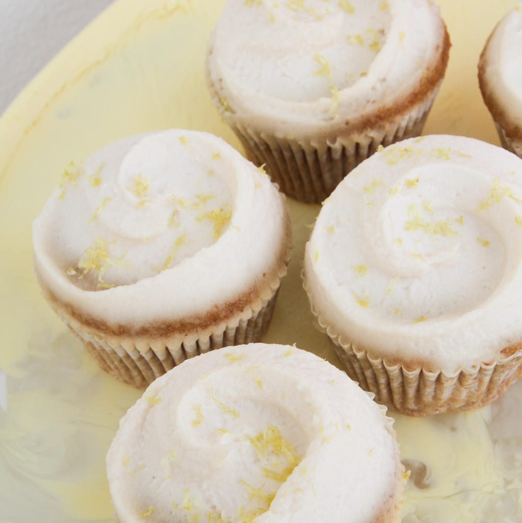 Olive Oil & Lemon Cupcake