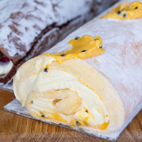 Passionfruit Roulade