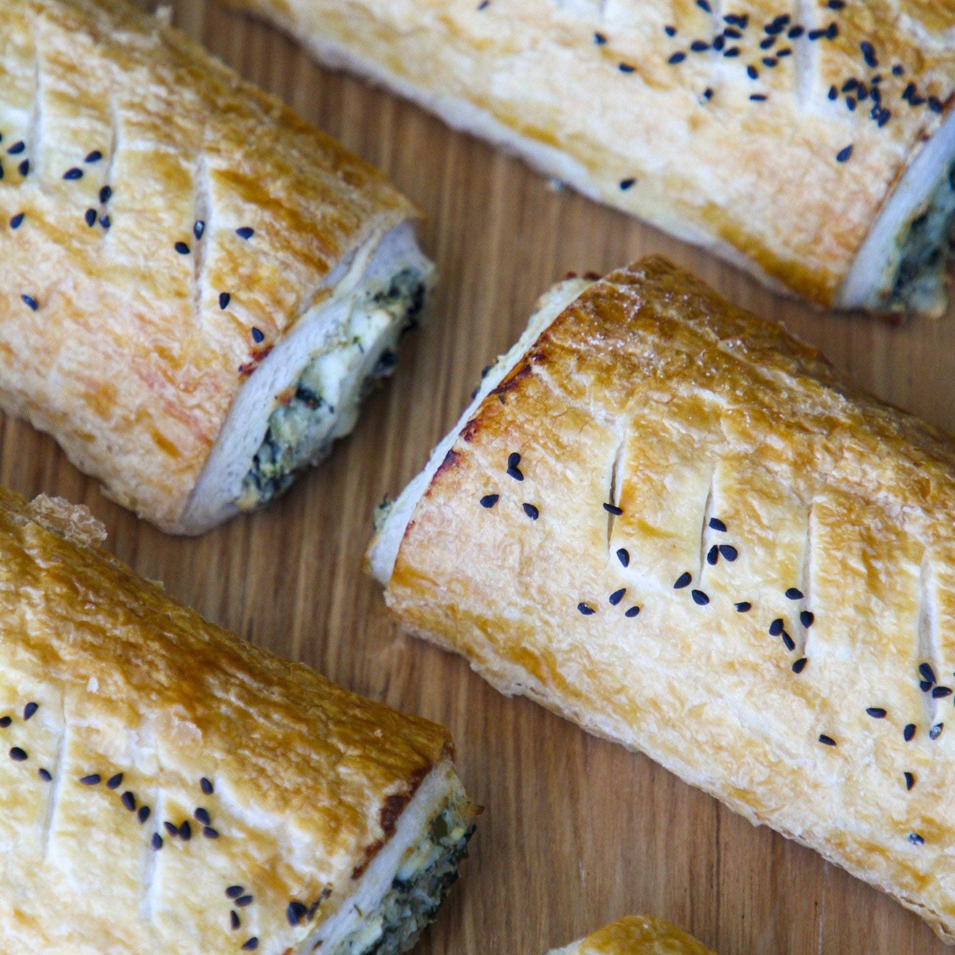 Spinach, Cheese & Herb Roll