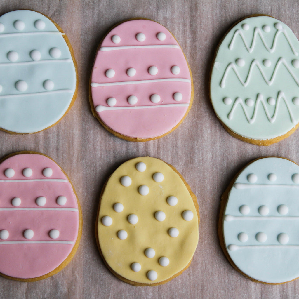 Easter Fondant Cookies