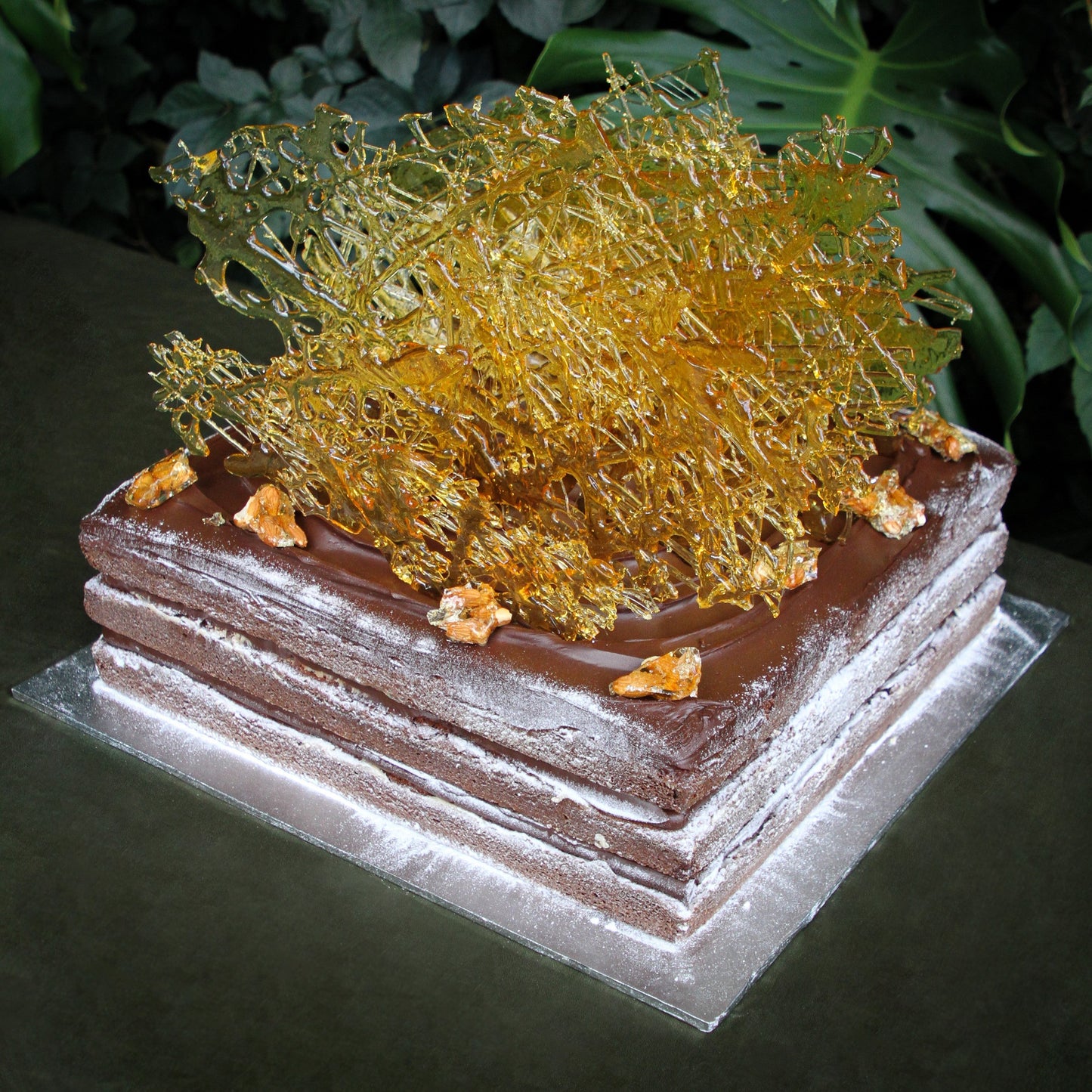 Flourless Chocolate Slab Cake