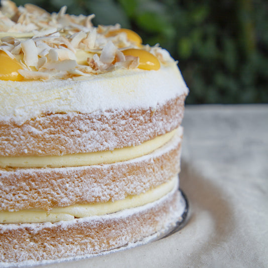 Lime and Coconut Layer Cake