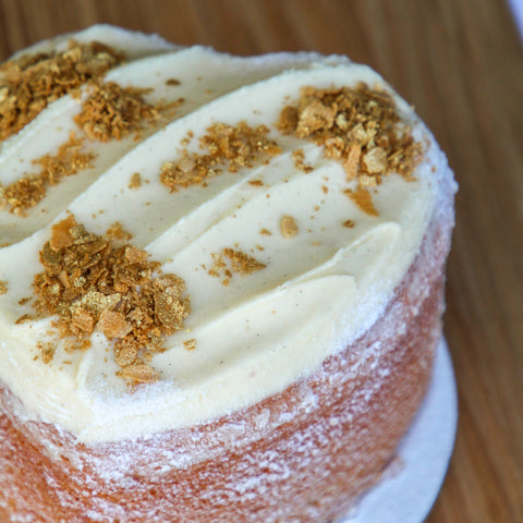 Vanilla Butter Heart Cake