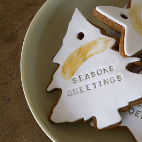 Christmas Fondant Cookies