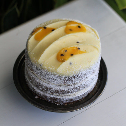 Passionfruit Butter Layer Cake